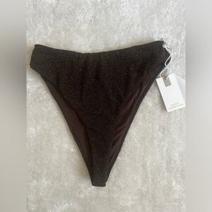 Good American Sparkle Good Waist Cheeky Size 1